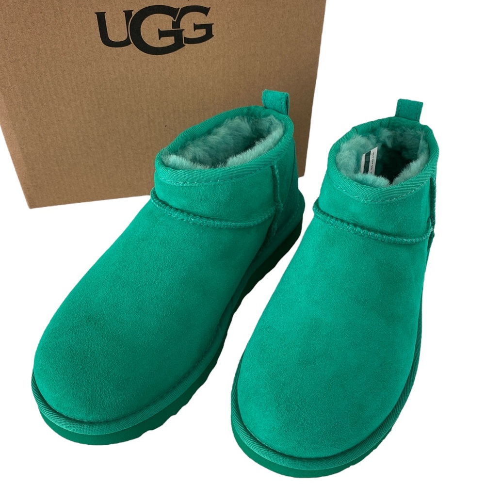 Ugg Classic Ultra Mini Emerald Green - Picture 15 of 16